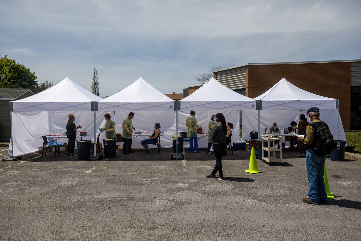 Journée de dépistage de la COVID-19 à Sainte-Catherine