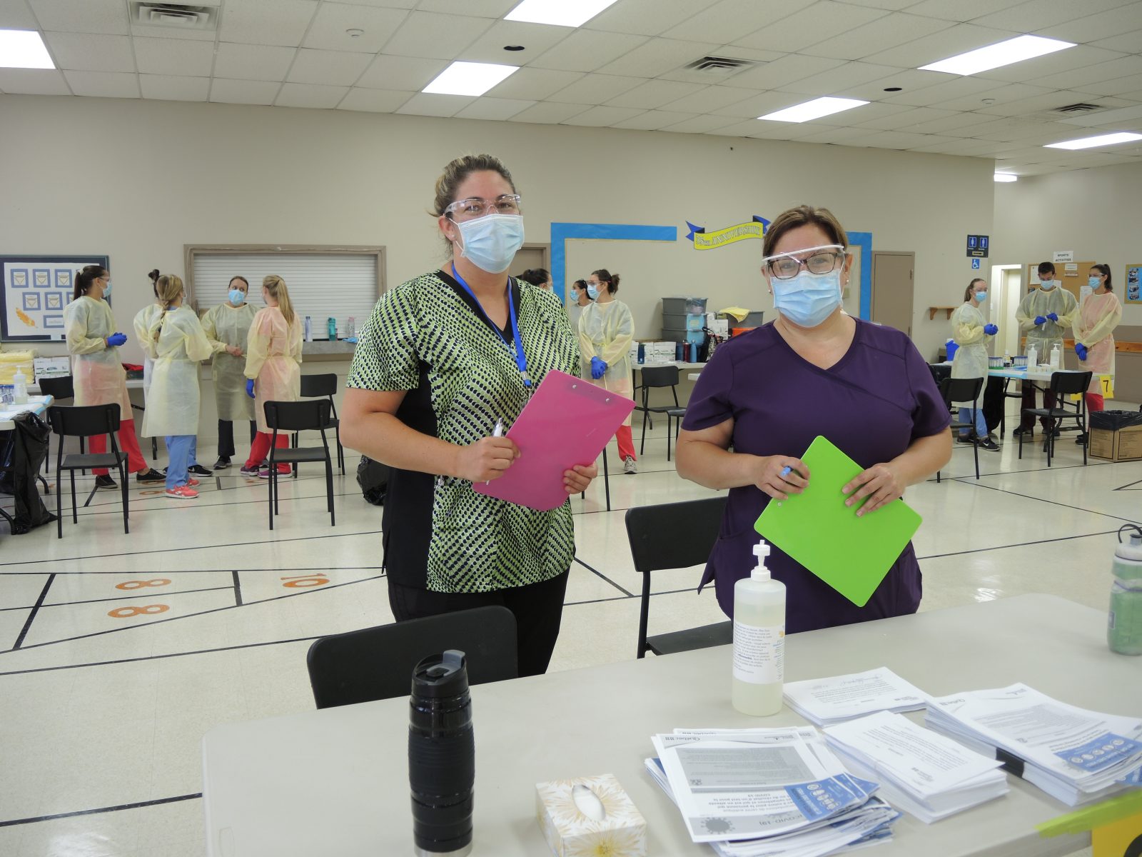 VIDÉO – La clinique de dépistage mobile de Châteauguay est populaire