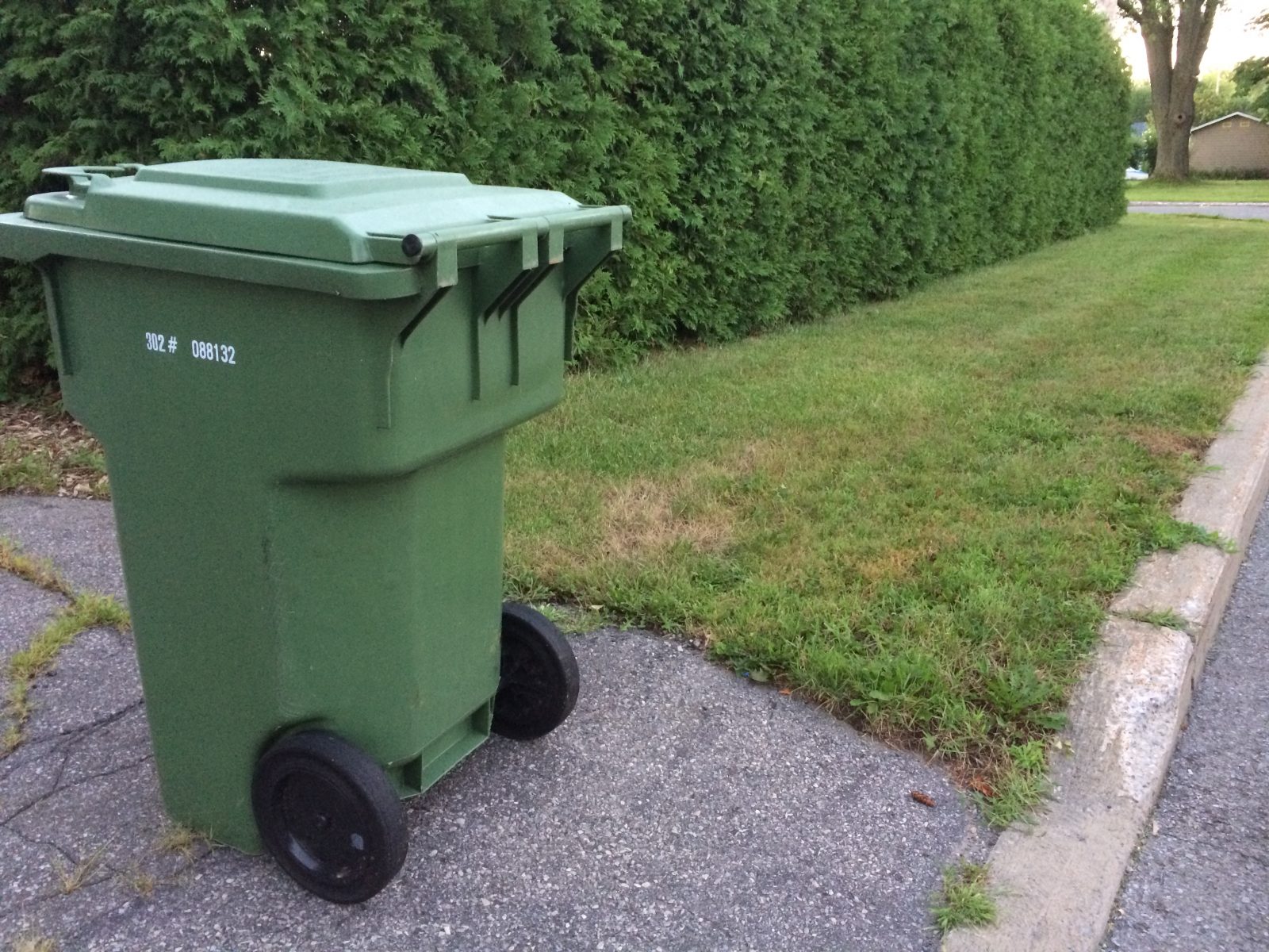 Il arrive que les ordures ne soient pas ramassées