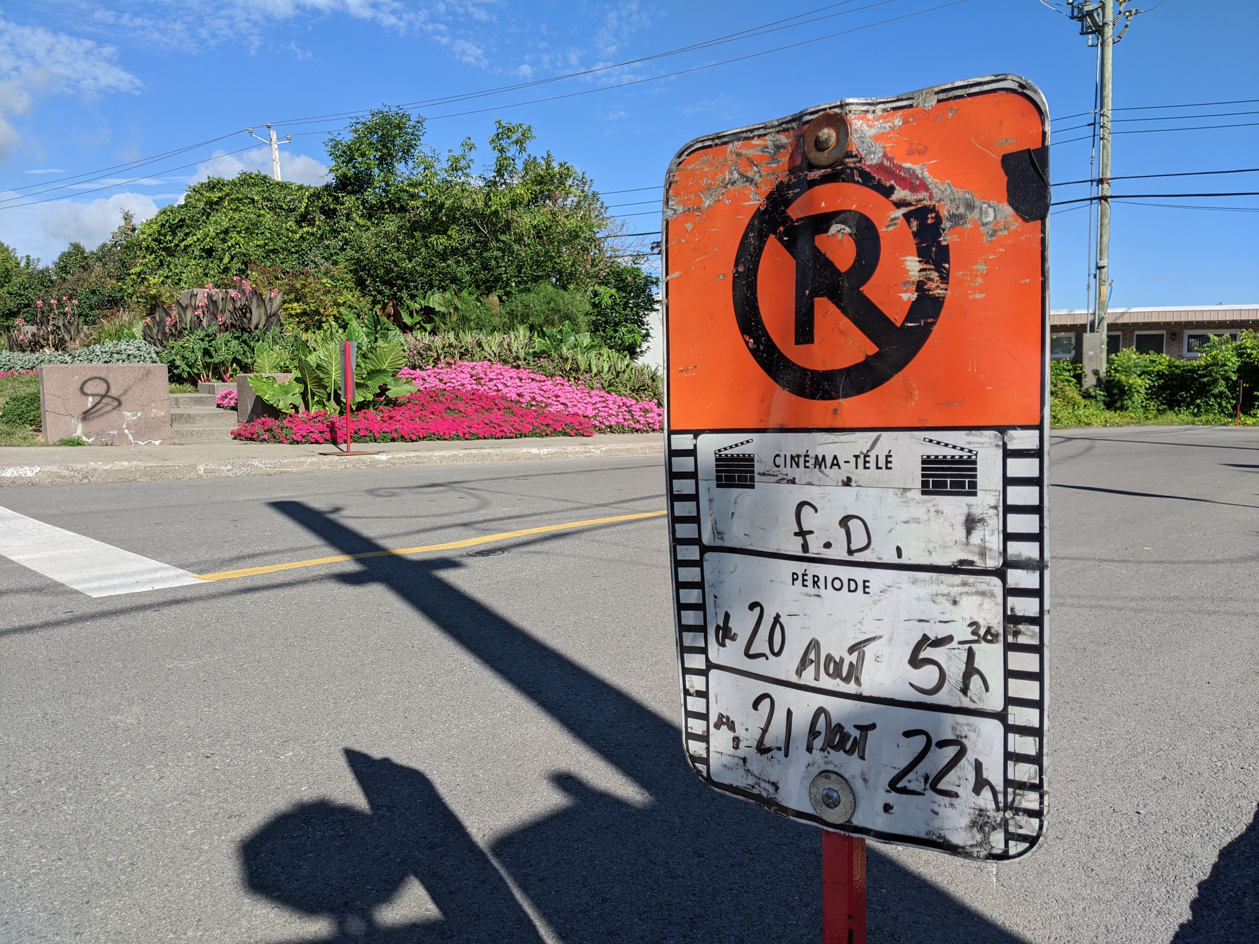 L’équipe de la série Faits Divers de retour à Sainte-Catherine