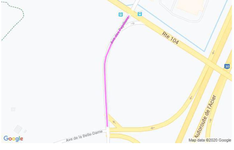 Fermeture dans le secteur de l&rsquo;autoroute 30 à La Prairie