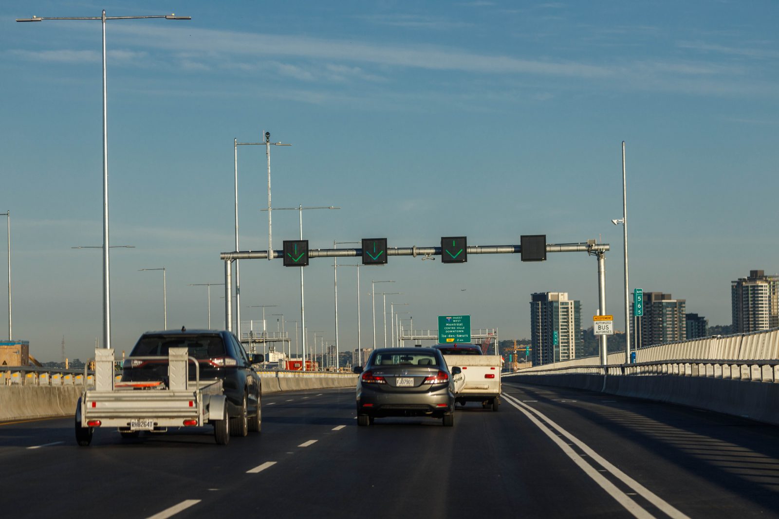 Fermeture de l’autoroute Bonaventure en fin de semaine