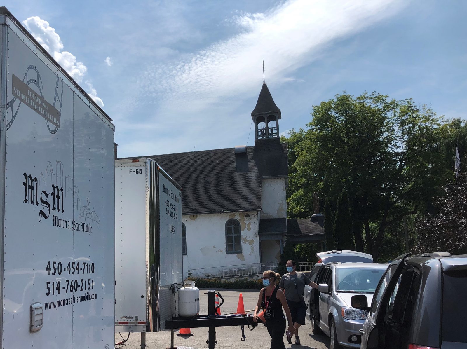 Un film pour la télé tourné à Léry