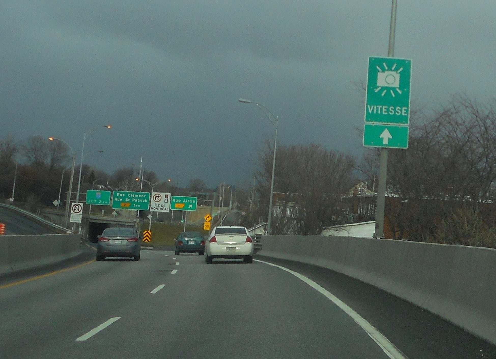 Radar photo à la sortie du pont Mercier : 13 000 constats en un an