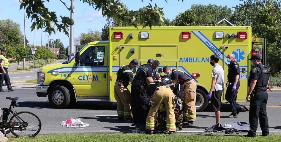 Un cycliste happé mortellement par un camion à La Prairie