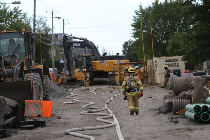 Deux incidents en deux jours sur le chantier de la montée Saint-Régis à Saint-Constant