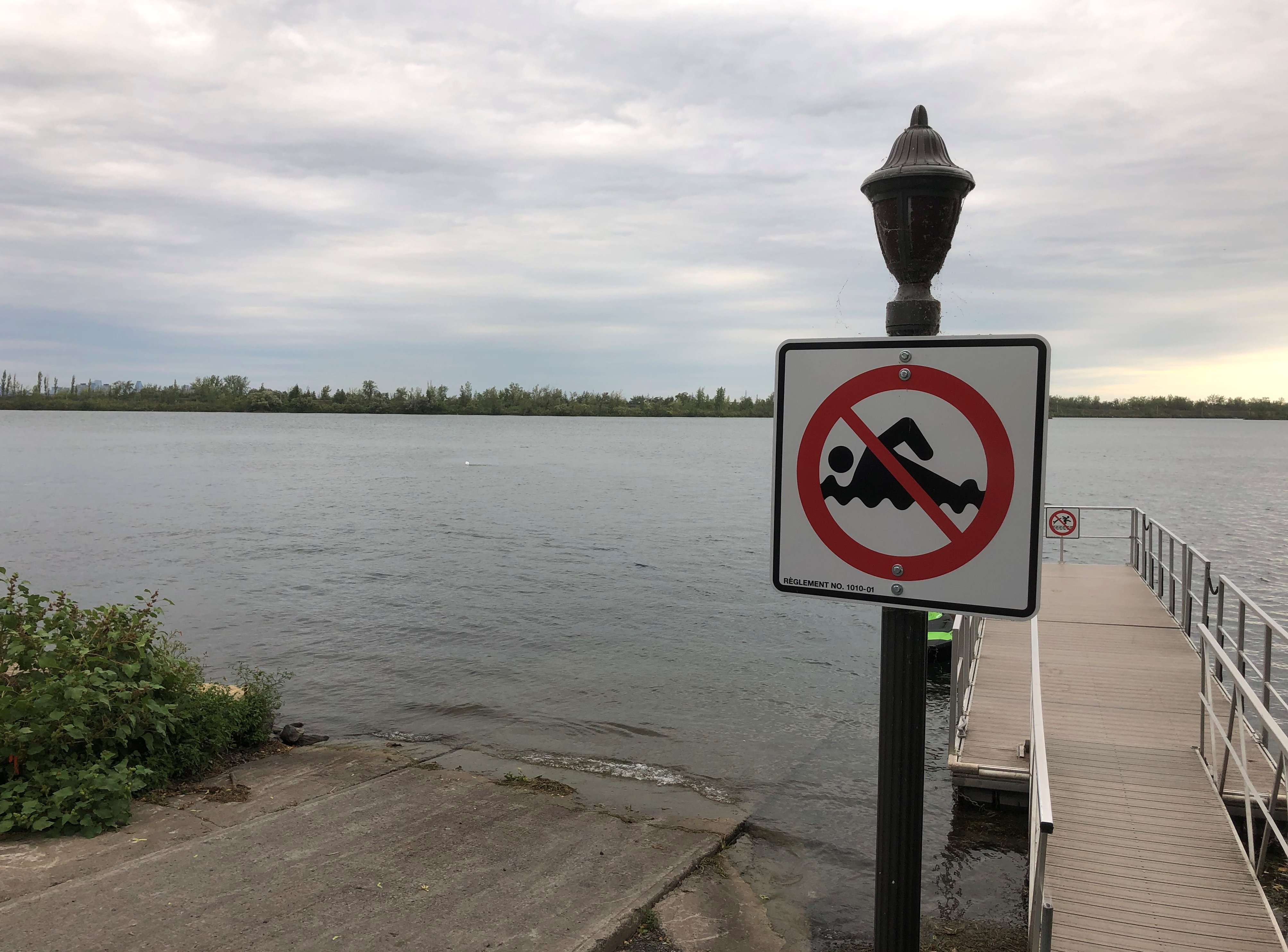 Échos du conseil à Delson : la baignade interdite dans la Voie maritime