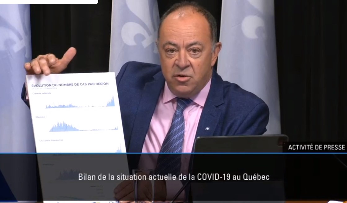 Deux autres régions au niveau orange: « Faisons quelques sacrifices, on peut faire une différence. »