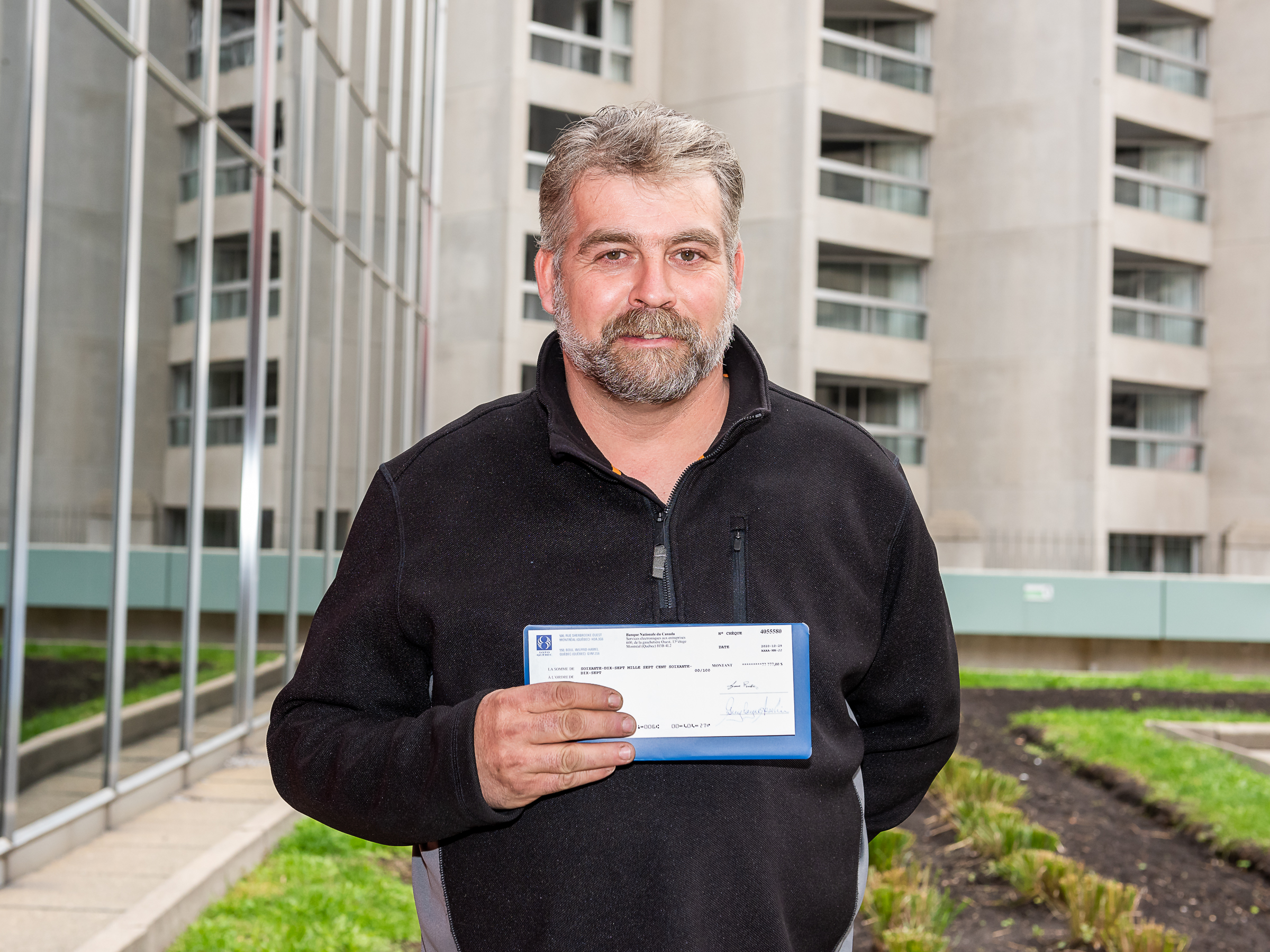 Il ne pensait pas avoir gagné un aussi gros lot