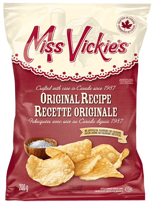 Présence possible de verre dans certains sacs de croustilles Vickie’s