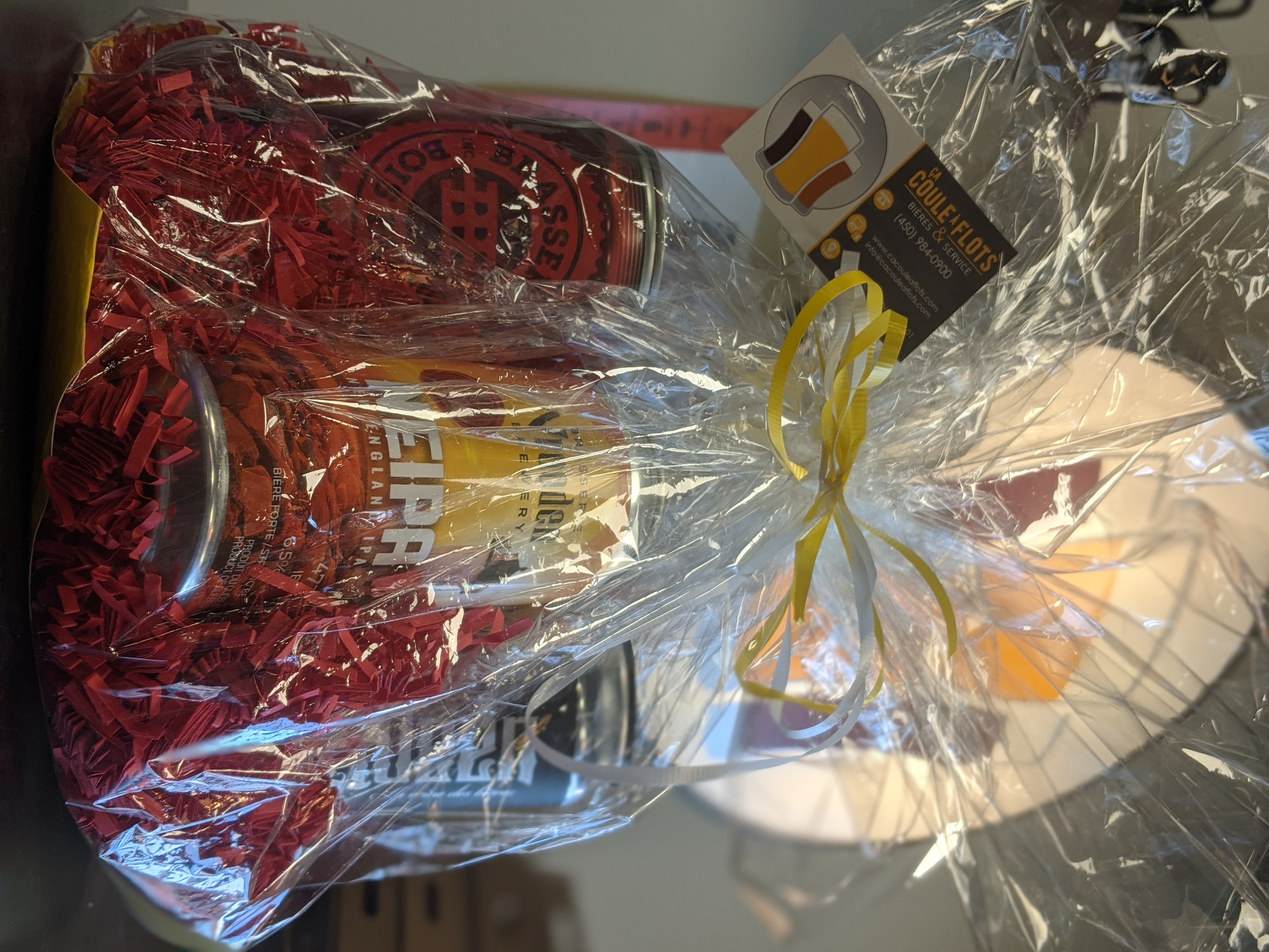 TERMINÉE – Enchère no 19 : un ensemble-cadeau de trois bières de microbrasseries