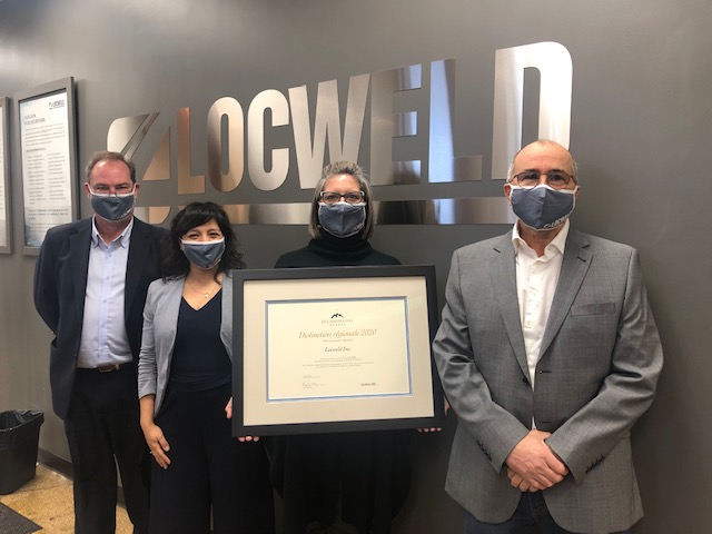 La compagnie Locweld remporte un prix