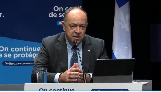 Fermeture des restaurants : Christian Dubé assume