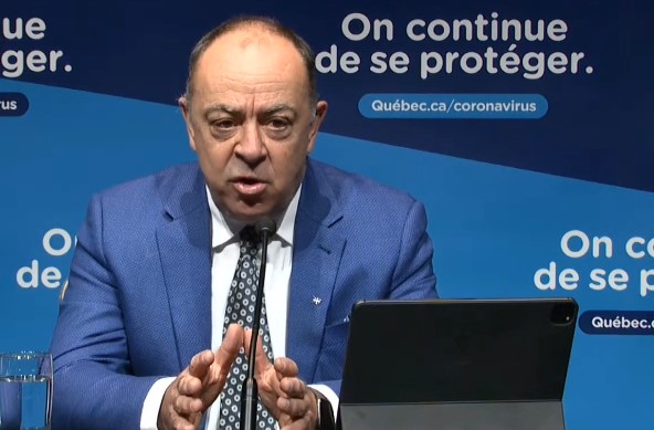 Le report de la 2e dose permettra de vacciner plus de gens, dit Christian Dubé