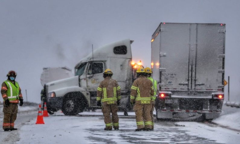 VIDÉO – Fermeture d&rsquo;une partie de l&rsquo;autoroute 30 dans les deux directions