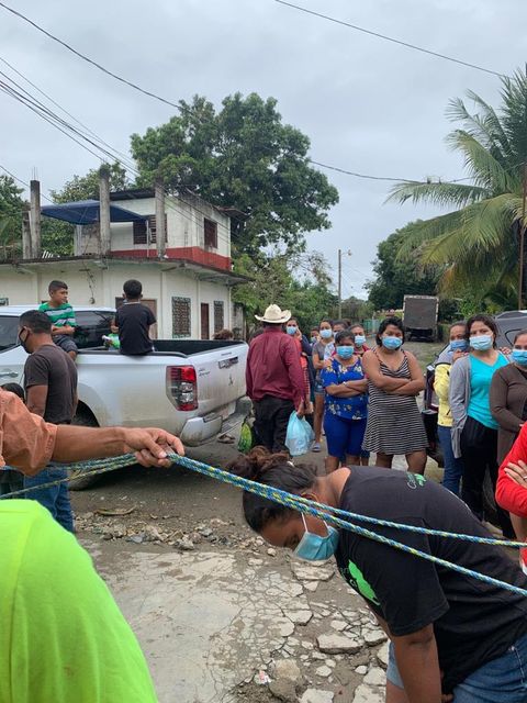 Les conteneurs remplis de dons sont arrivés au Honduras