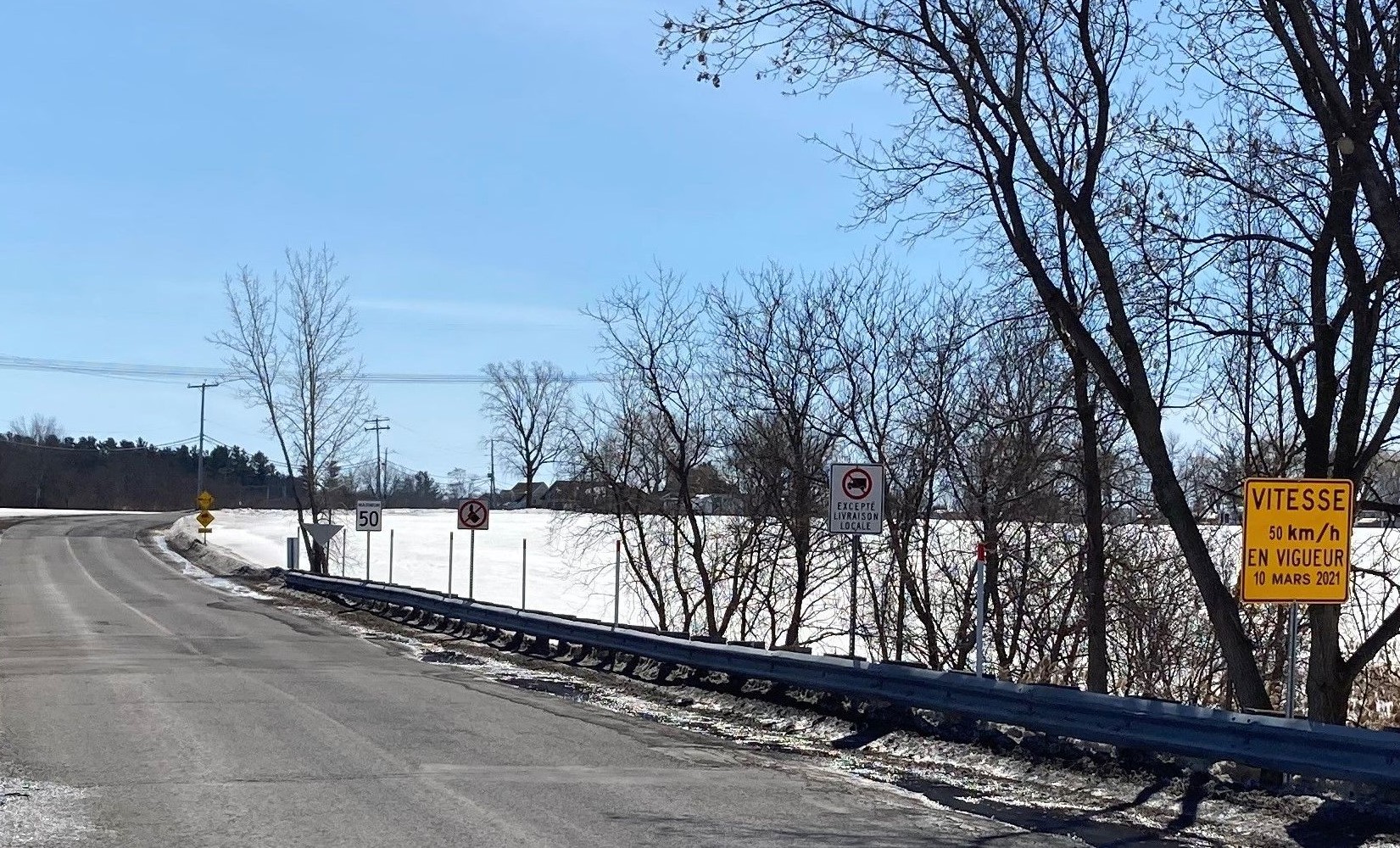 Réduction de vitesse et passages piétonniers sécurisés à Saint-Philippe