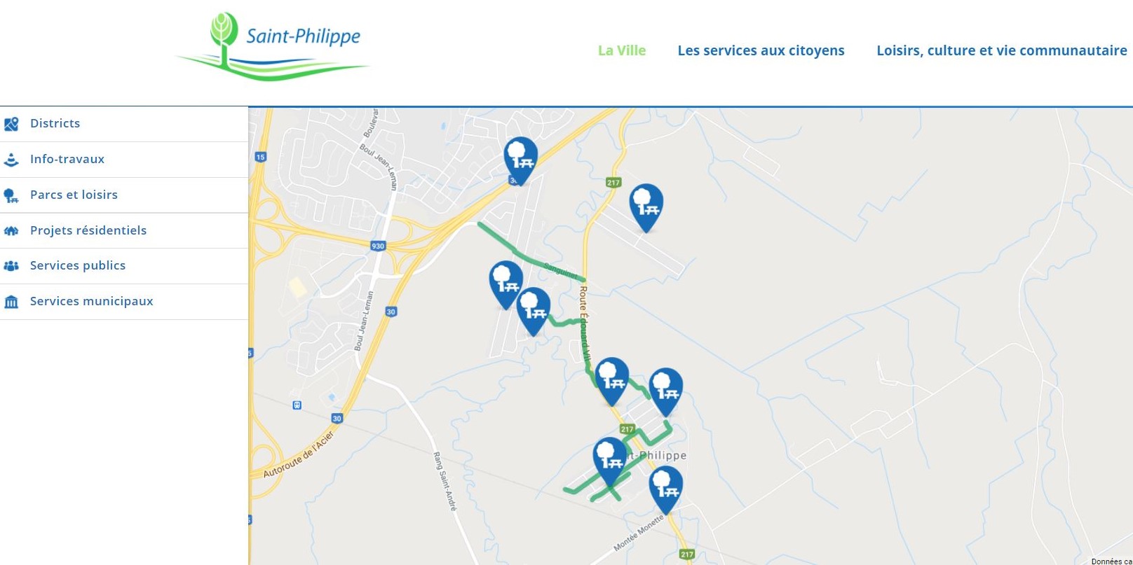 Une nouvelle carte interactive identifie les points d’intérêt à Saint-Philippe