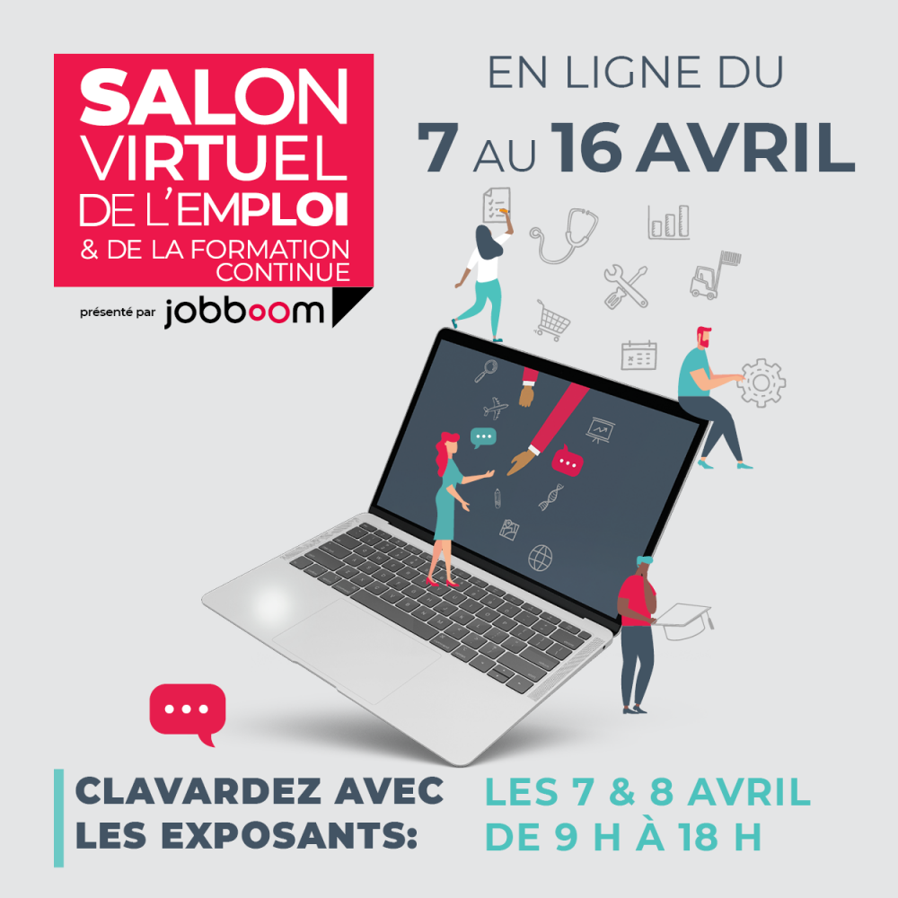 Salon virtuel de l’emploi et de la formation continue