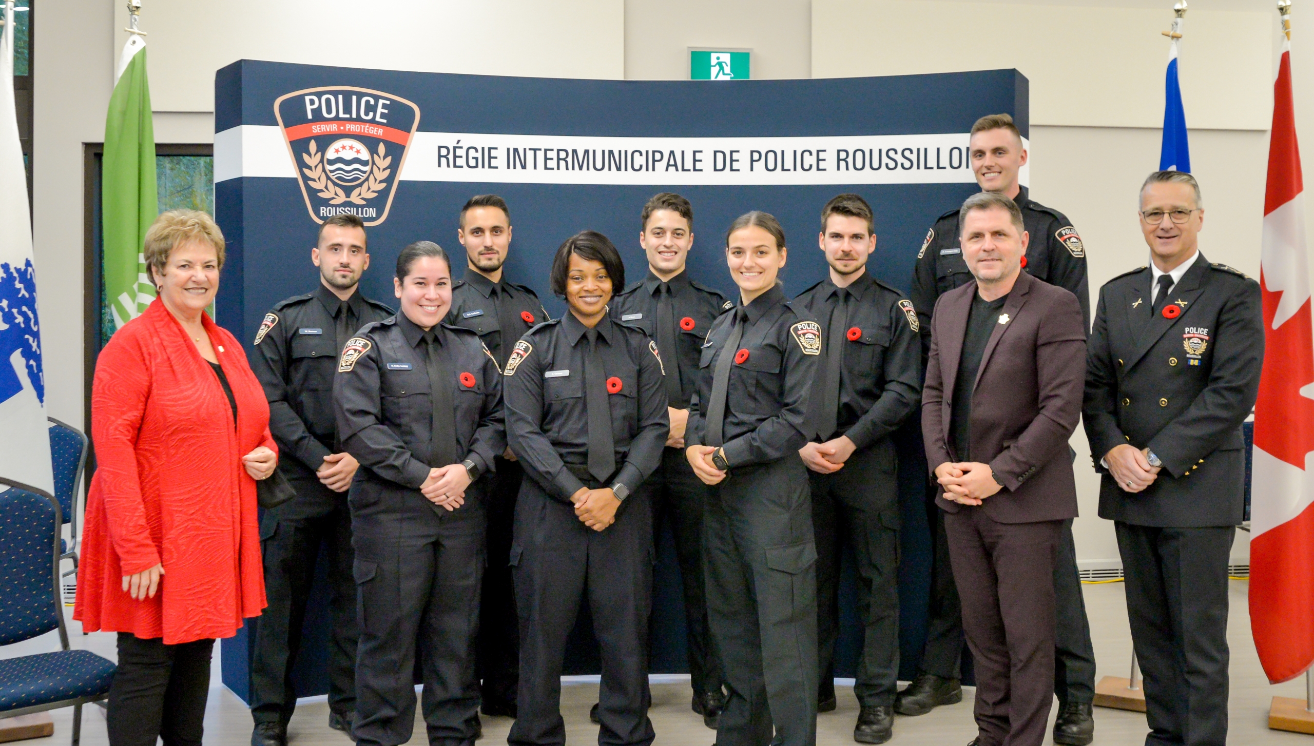 Huit nouvelles recrues dans les rangs de la Régie Roussillon