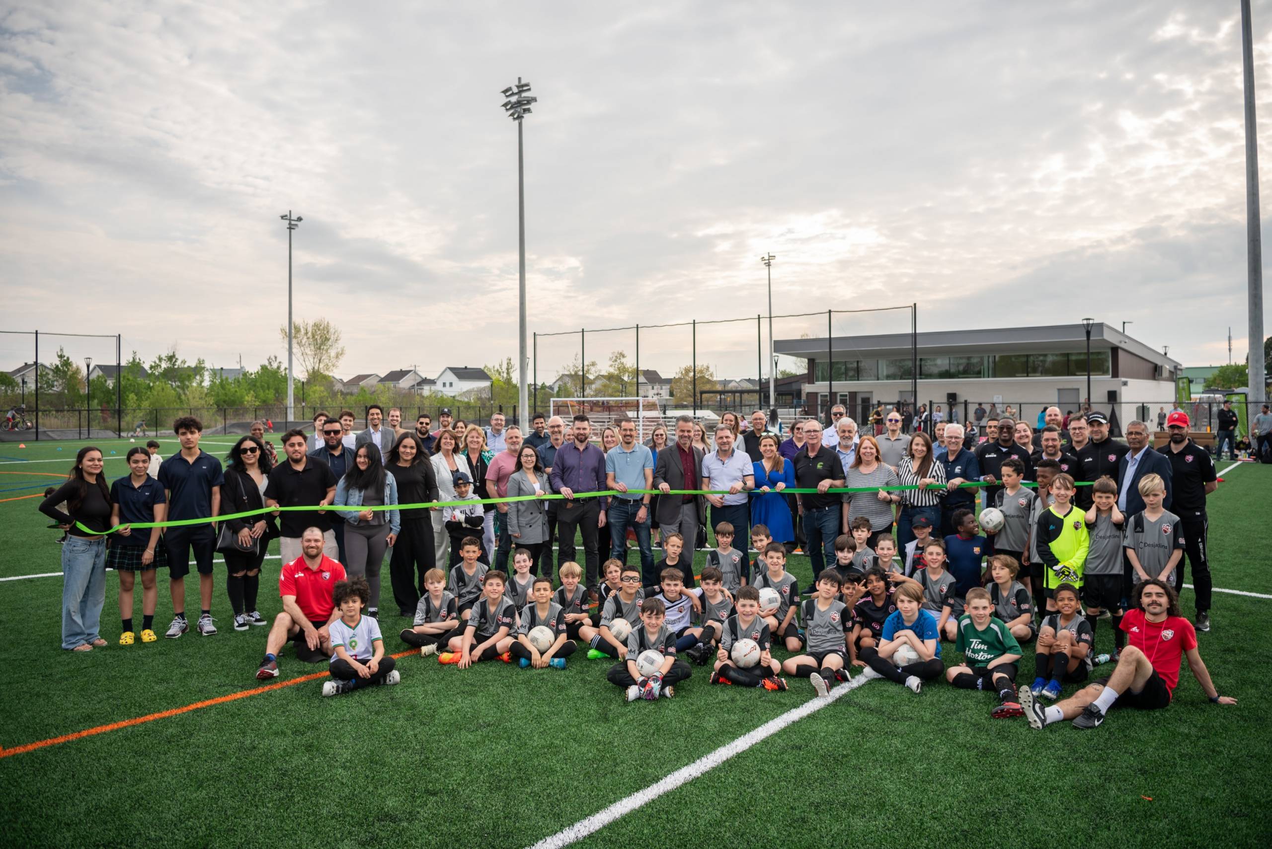 Saint-Constant : des terrains de soccer neufs au Pôle culturel et sportif