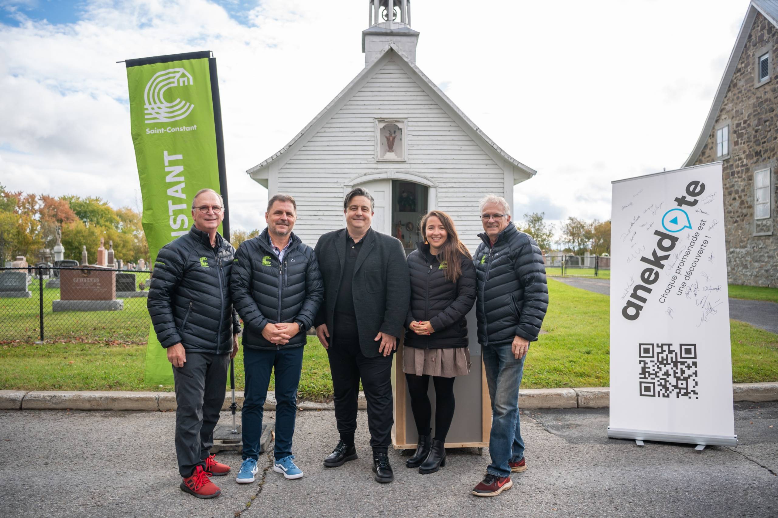 VIDÉOS – Application Anekdote à Saint-Constant : «Le Shazam des lieux historiques»