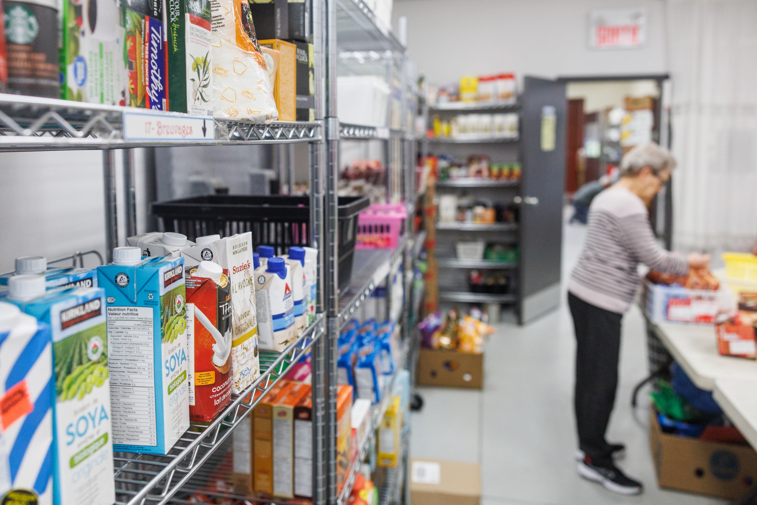 Barrage routier au profit d&rsquo;une banque alimentaire