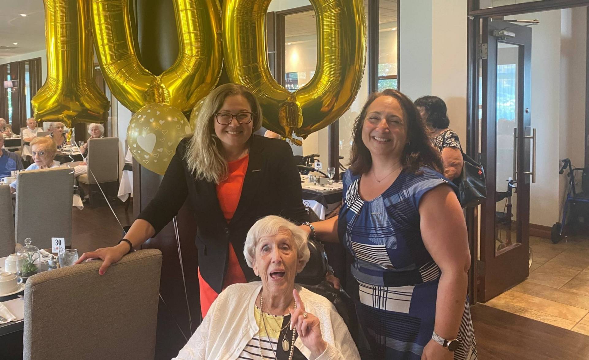 Une Brossardoise célèbre ses 100 ans