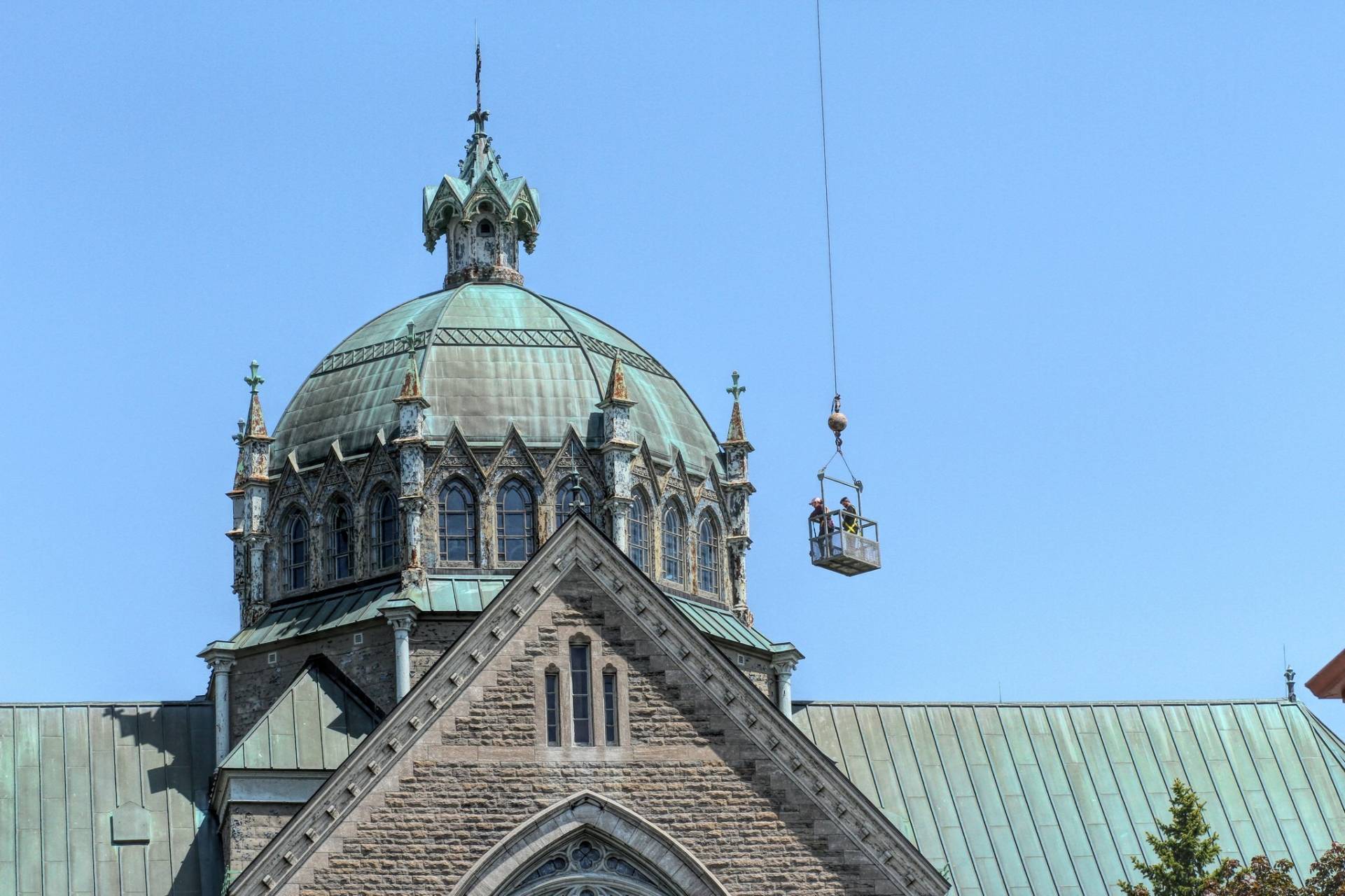 Des rénovations extérieures de 2,4 M$ à la Cocathédrale Saint-Antoine-de-Padoue