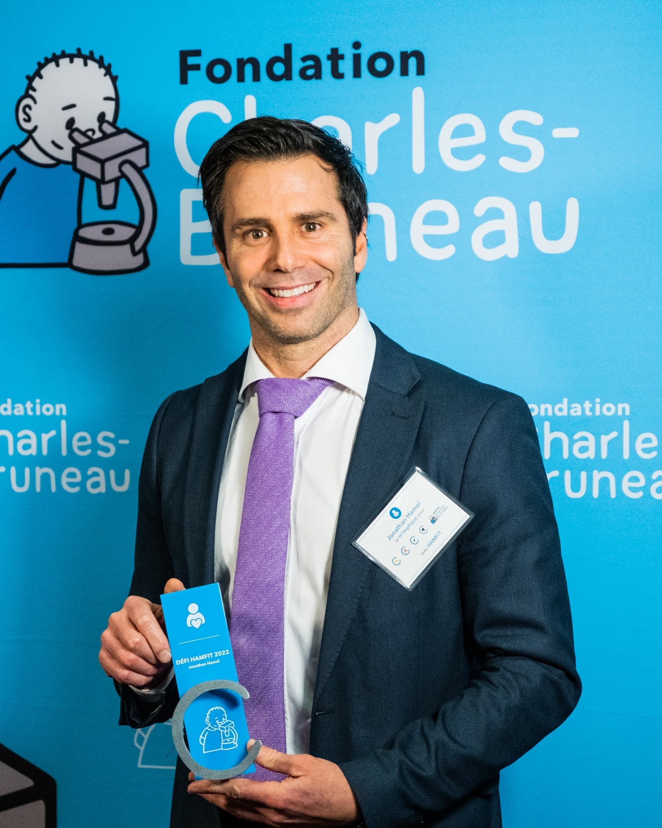 HAMFIT honoré pour son dévouement envers la Fondation Charles-Bruneau