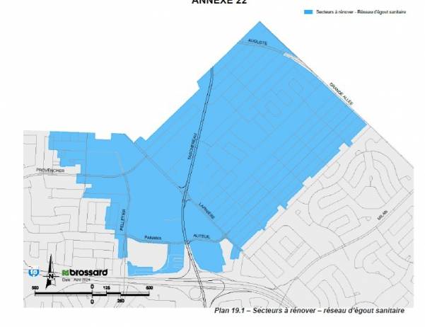 Brossard : un réseau sanitaire près du point de saturation