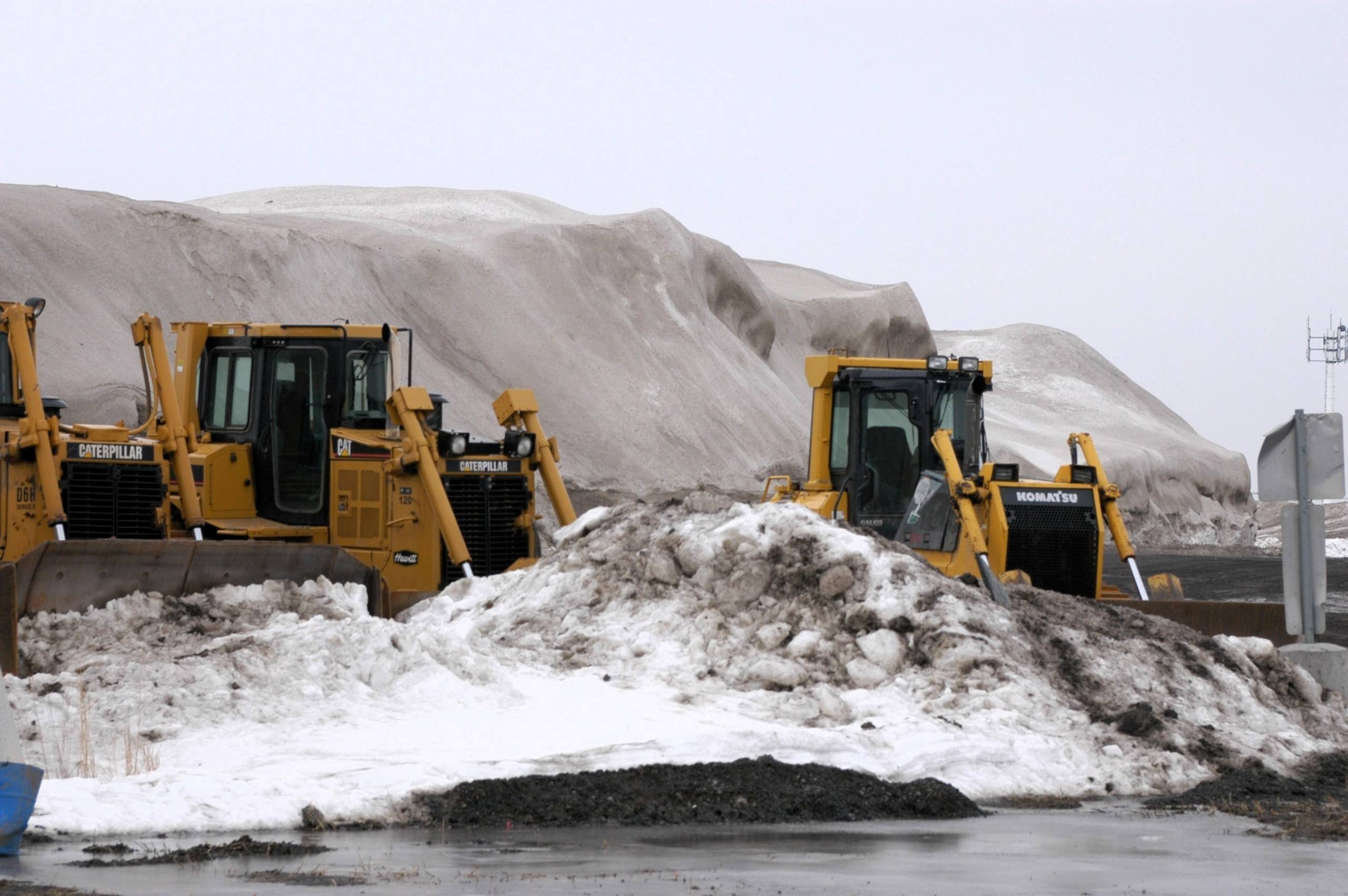 Dépôt des neiges usées à Brossard : un problème de capacité portante nécessite des études