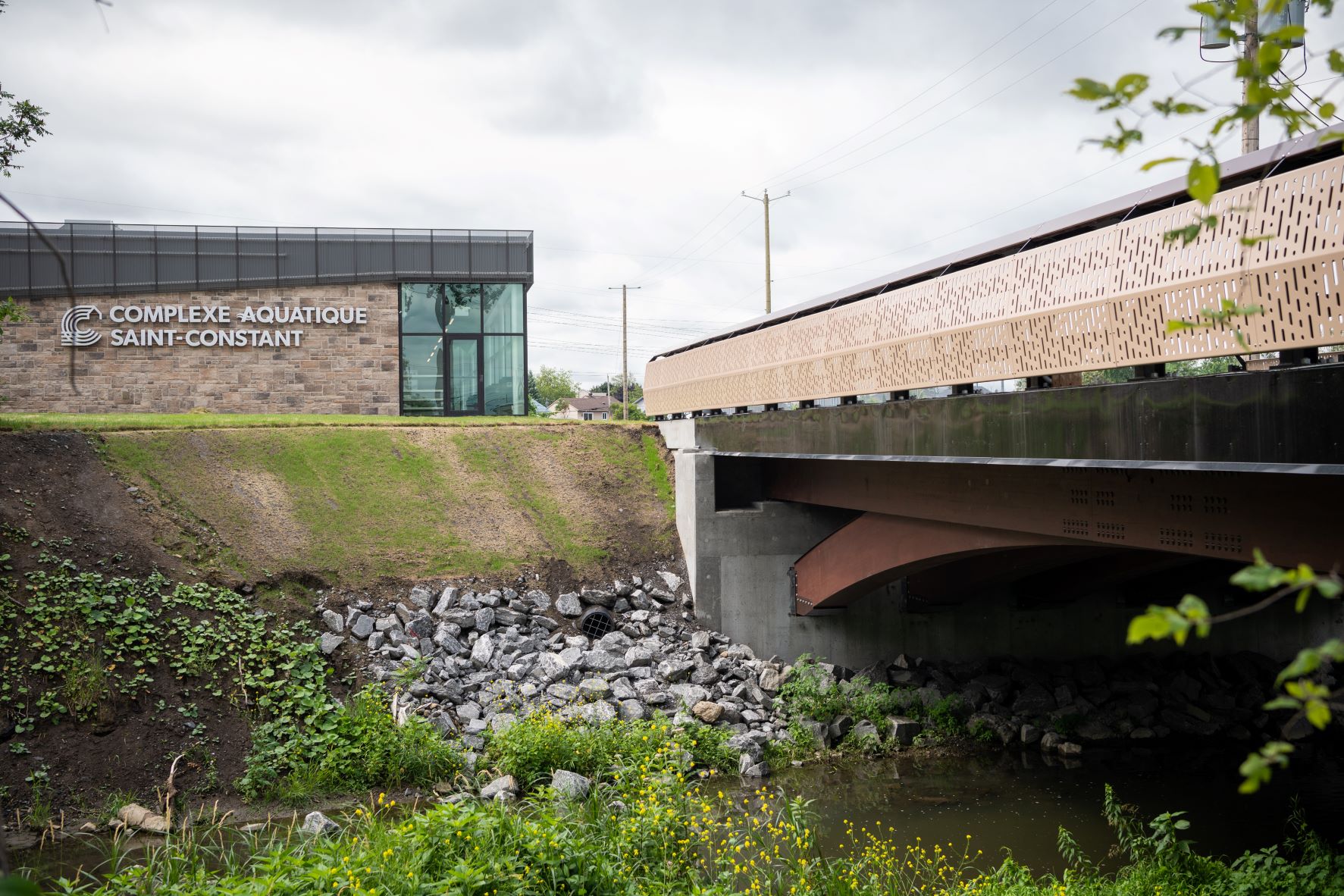 Le pont du 275e de Saint-Constant finaliste à un concours