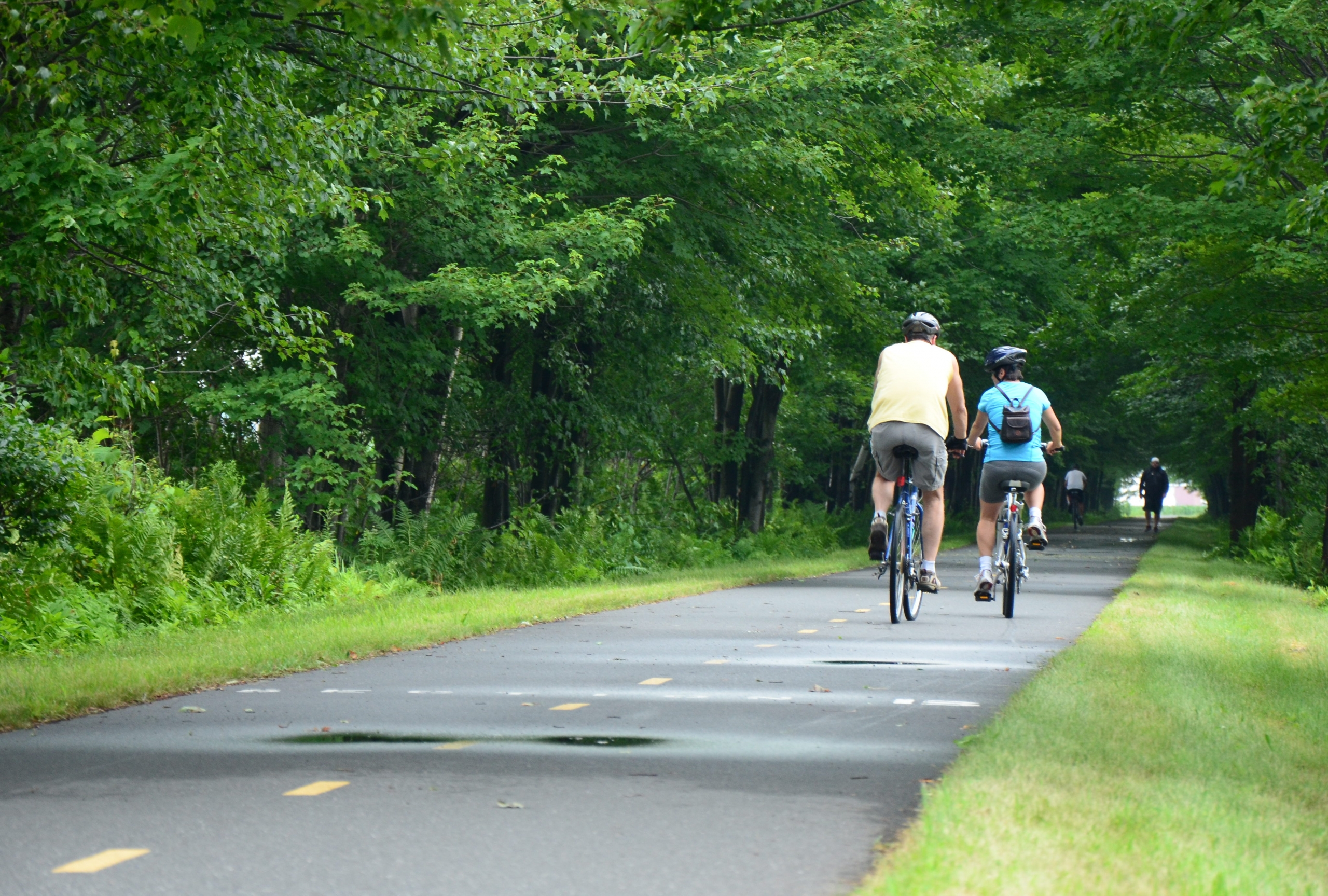 Des vacances à vélo, le ventre plein!