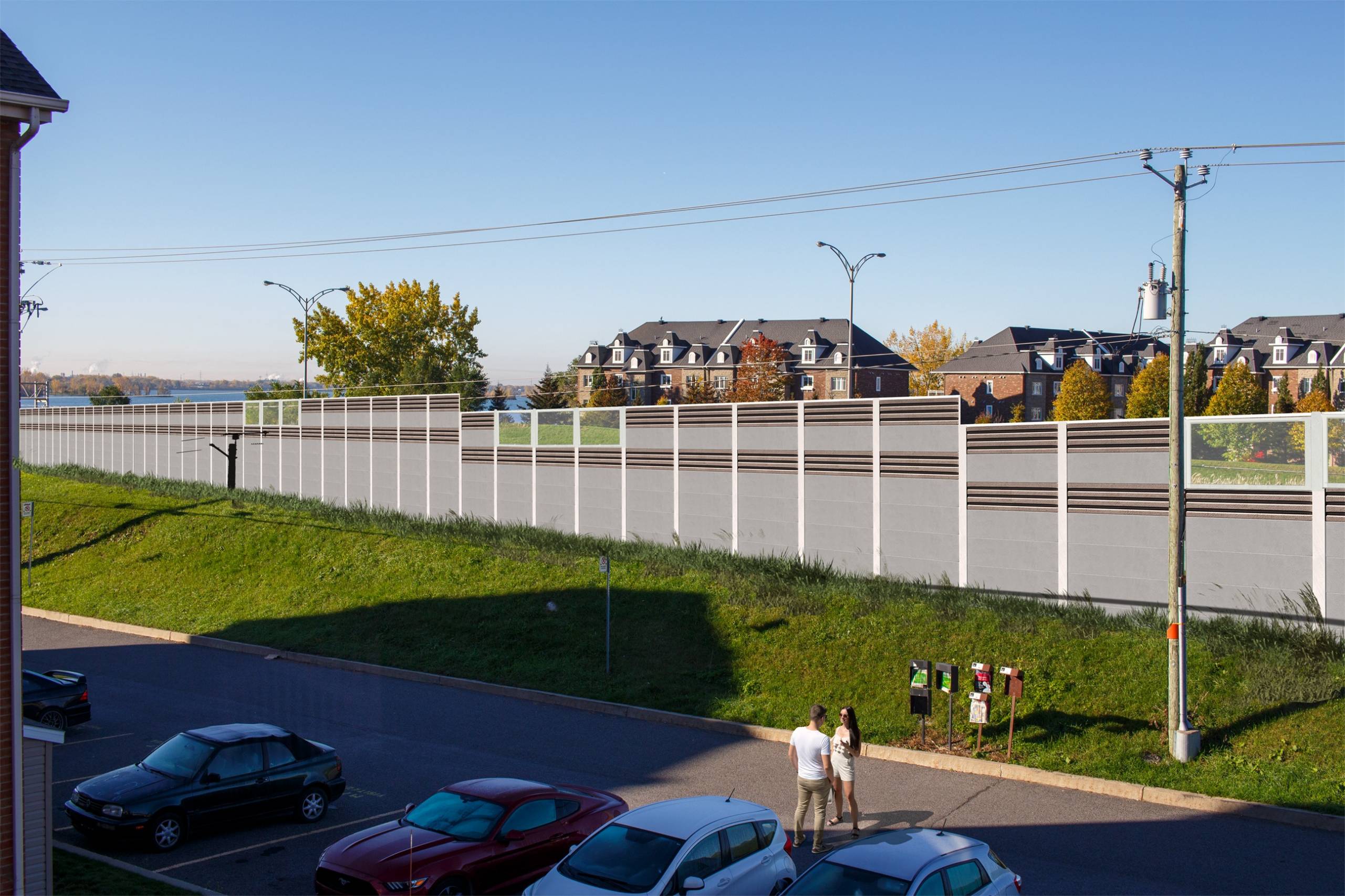 Secteur R à Brossard : certaines zones sont très bruyantes, selon une étude 