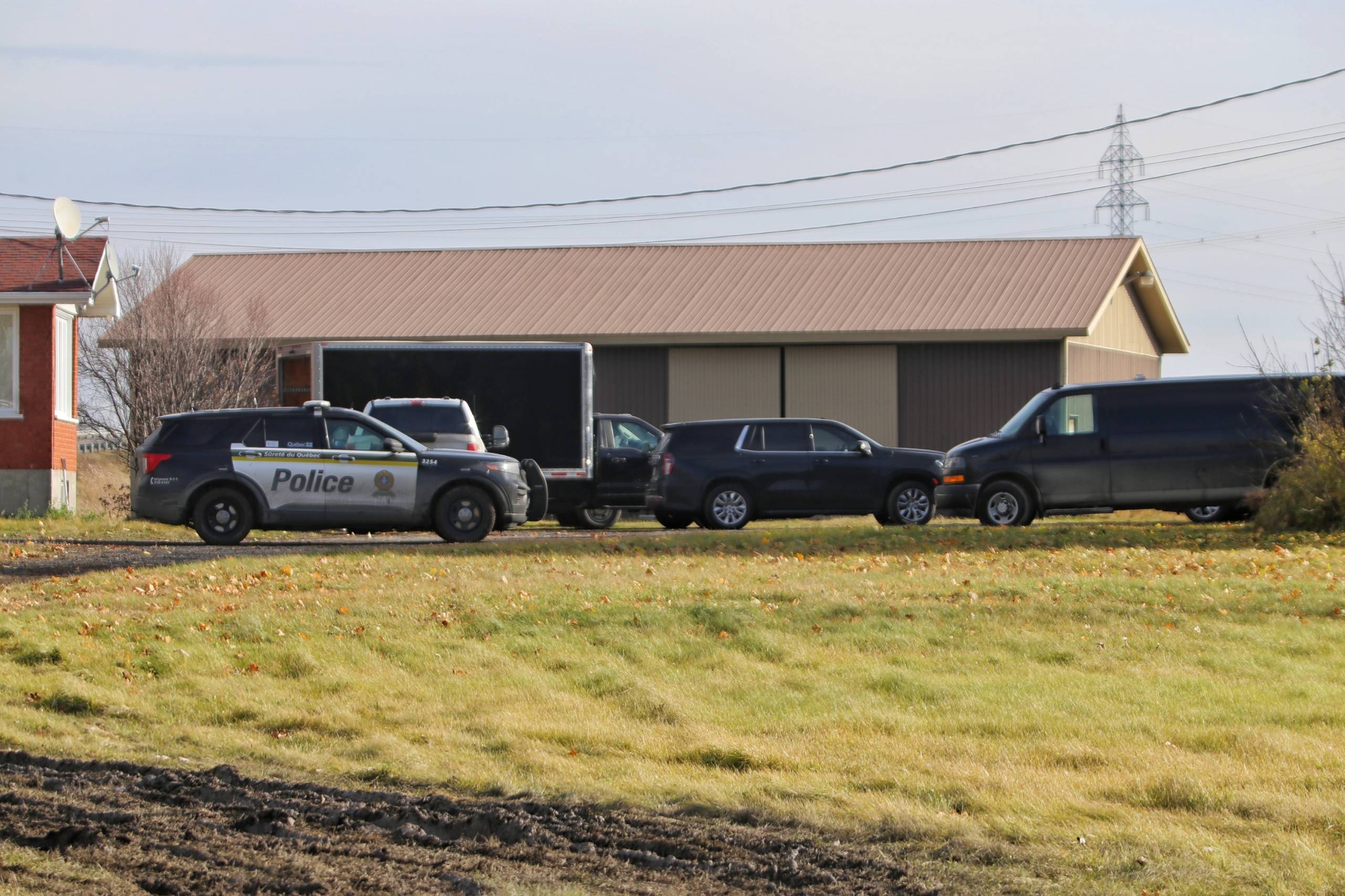 VIDÉO – Perquisition de produits de cannabis à La Prairie