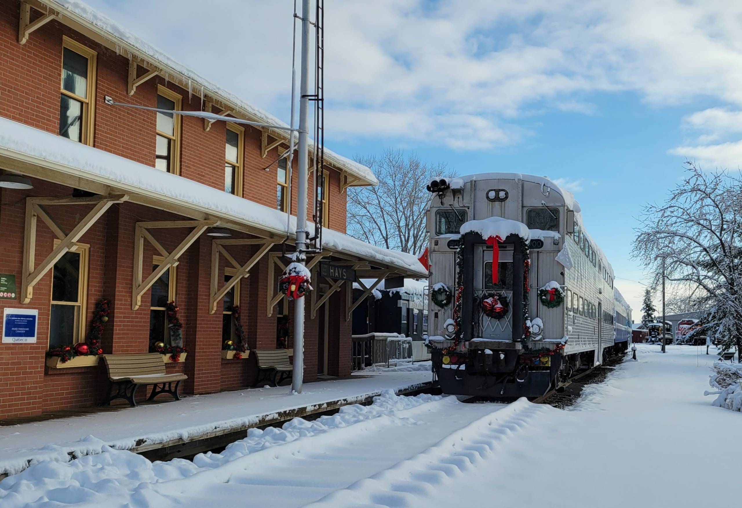 Saint-Constant : la magie de Noël à Exporail!