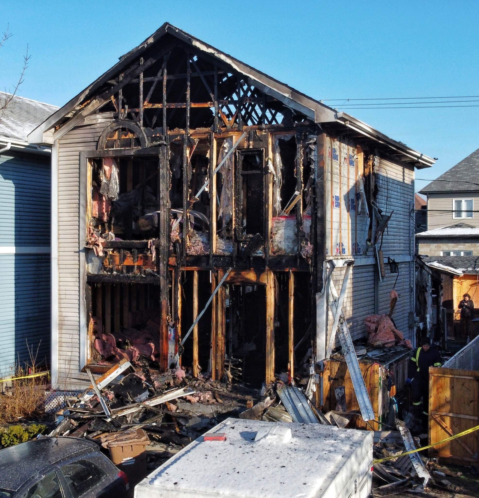 Incendie à La Prairie : la famille sinistrée touchée par l’élan de générosité
