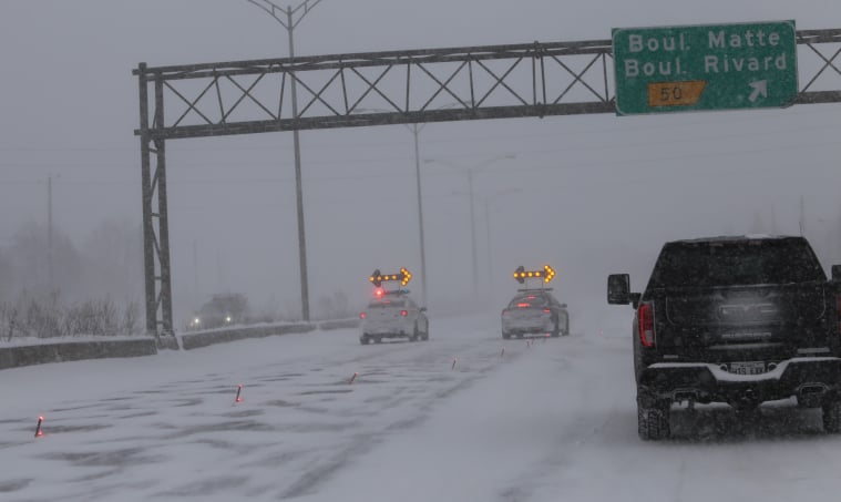L&rsquo;autoroute 15 fermée dans les deux sens à La Prairie