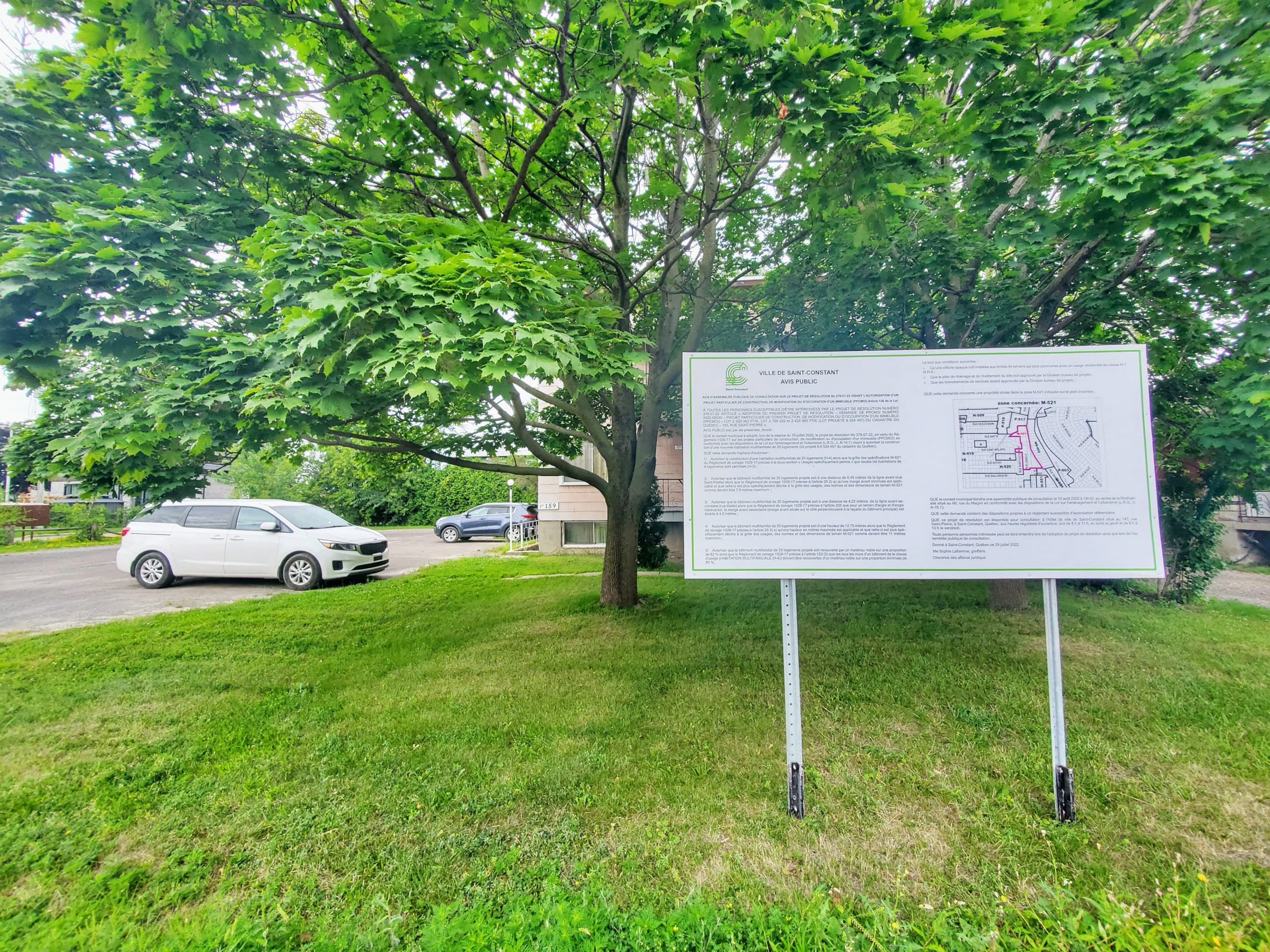 Saint-Constant met sur la glace la construction d&rsquo;un immeuble de 20 logements