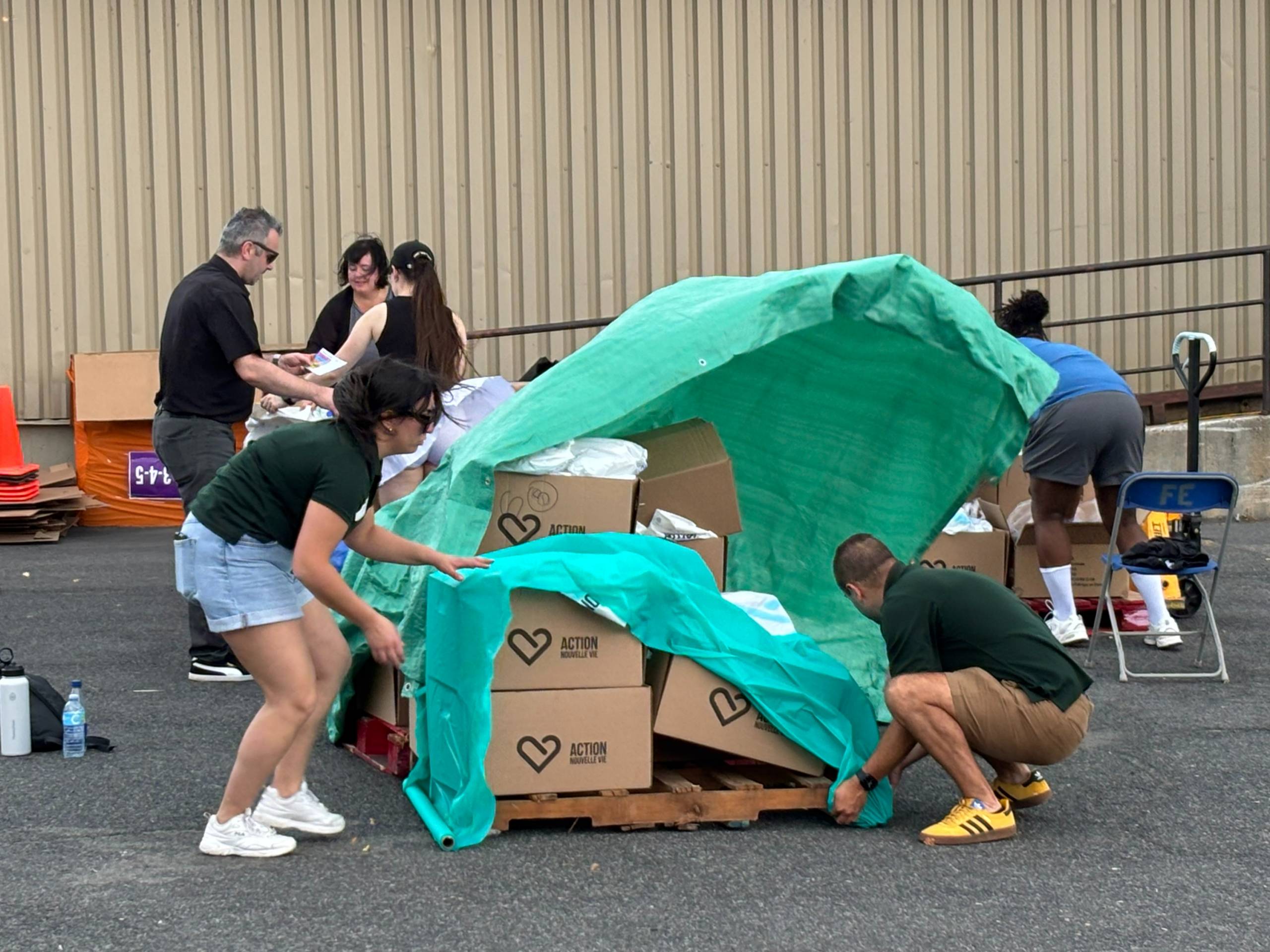 Retour à l’école : un événement un peu trop dans le vent pour Action Nouvelle Vie !