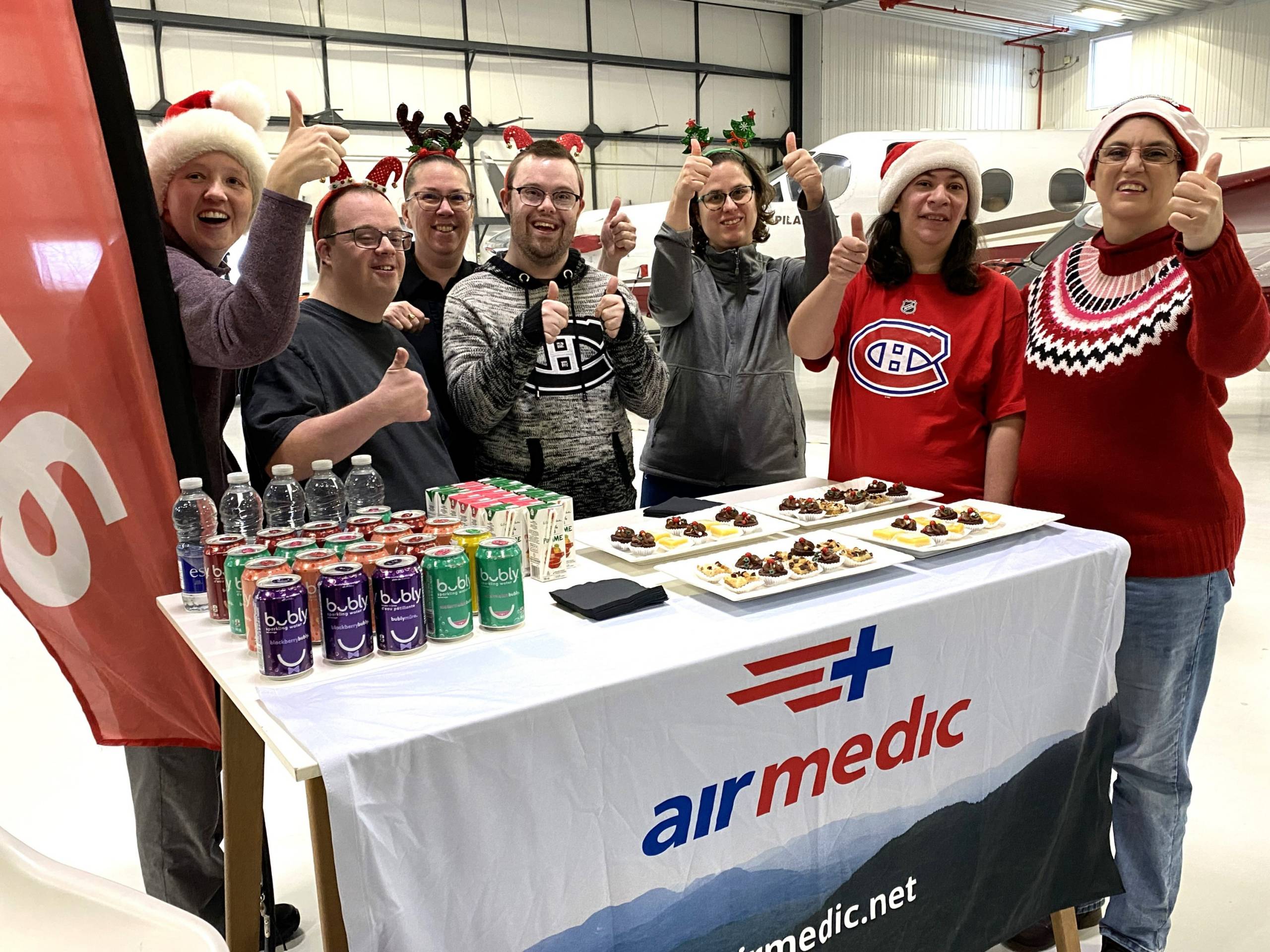 C’est Noël chez Airmedic : la contribution des Cuisiniers Différents soulignée