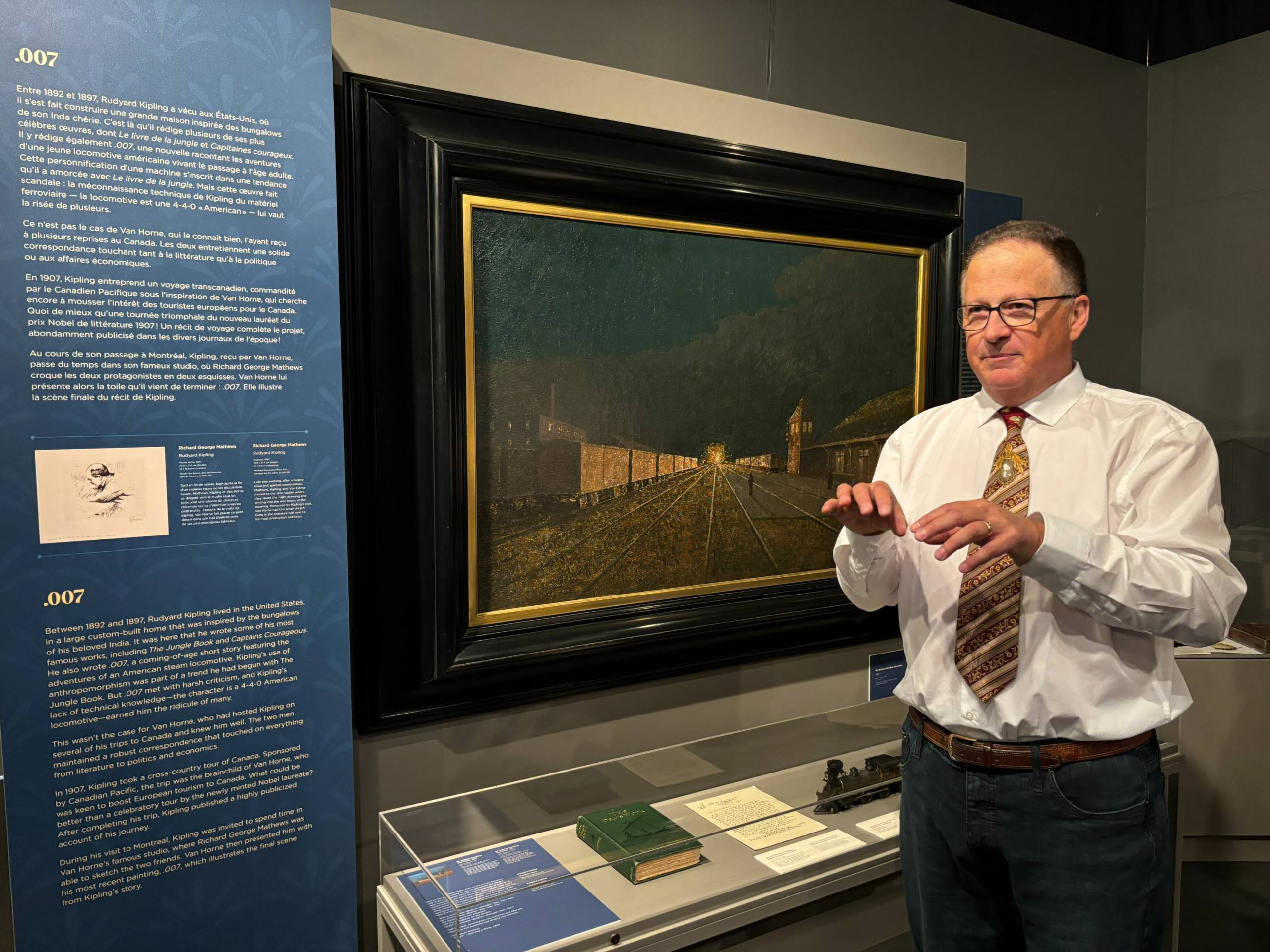 Sir William Cornelius Van Horne s’invite au musée Exporail