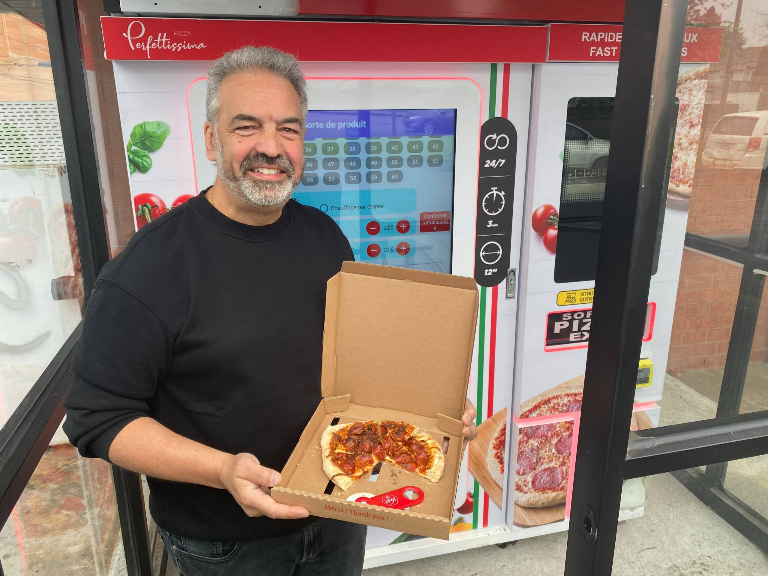 La Prairie refuse les machines de Presto Pizza