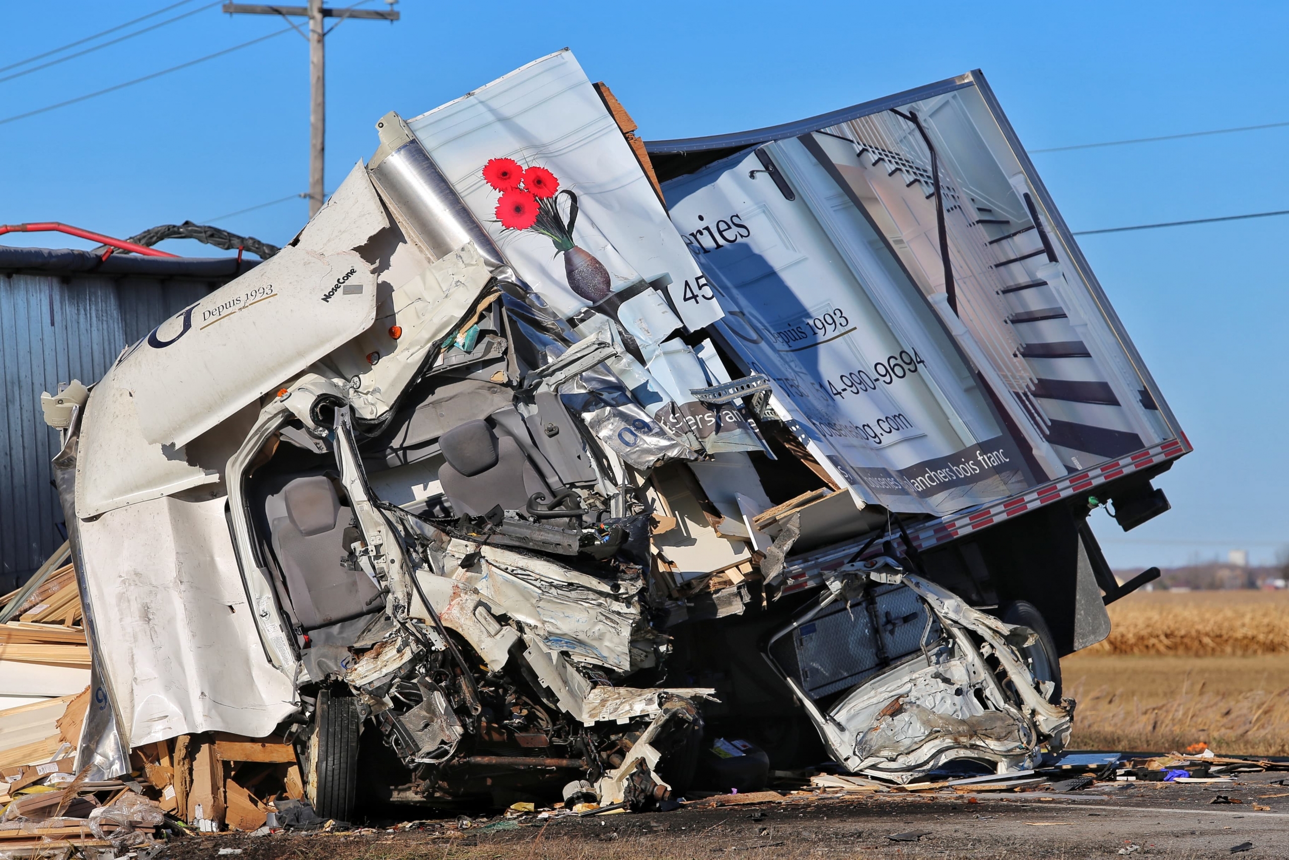 Vidéo – Collision mortelle à Saint-Isidore