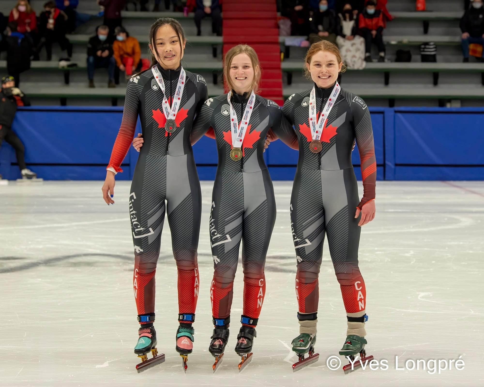 Une Candiacoise triomphe aux Nationaux juniors de patinage de vitesse