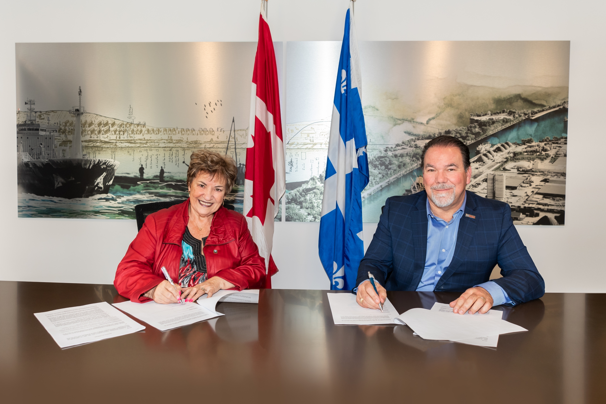 Sainte-Catherine et Delson dévoilent l’emplacement de leur nouveau centre sportif