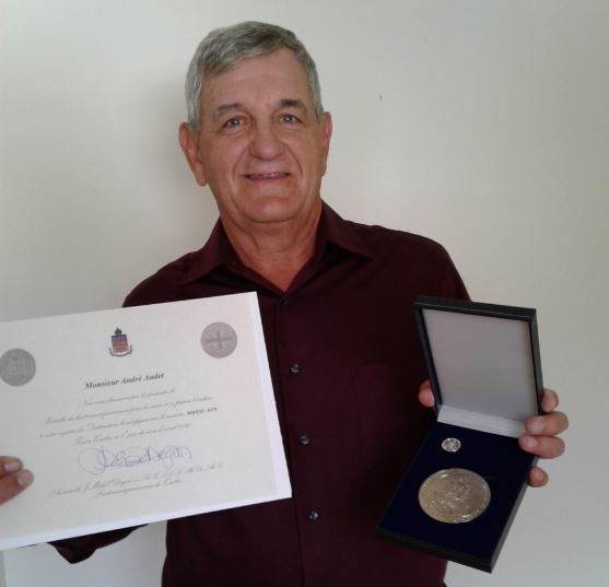 Un Candiacois décoré de la médaille du Lieutenant-gouverneur
