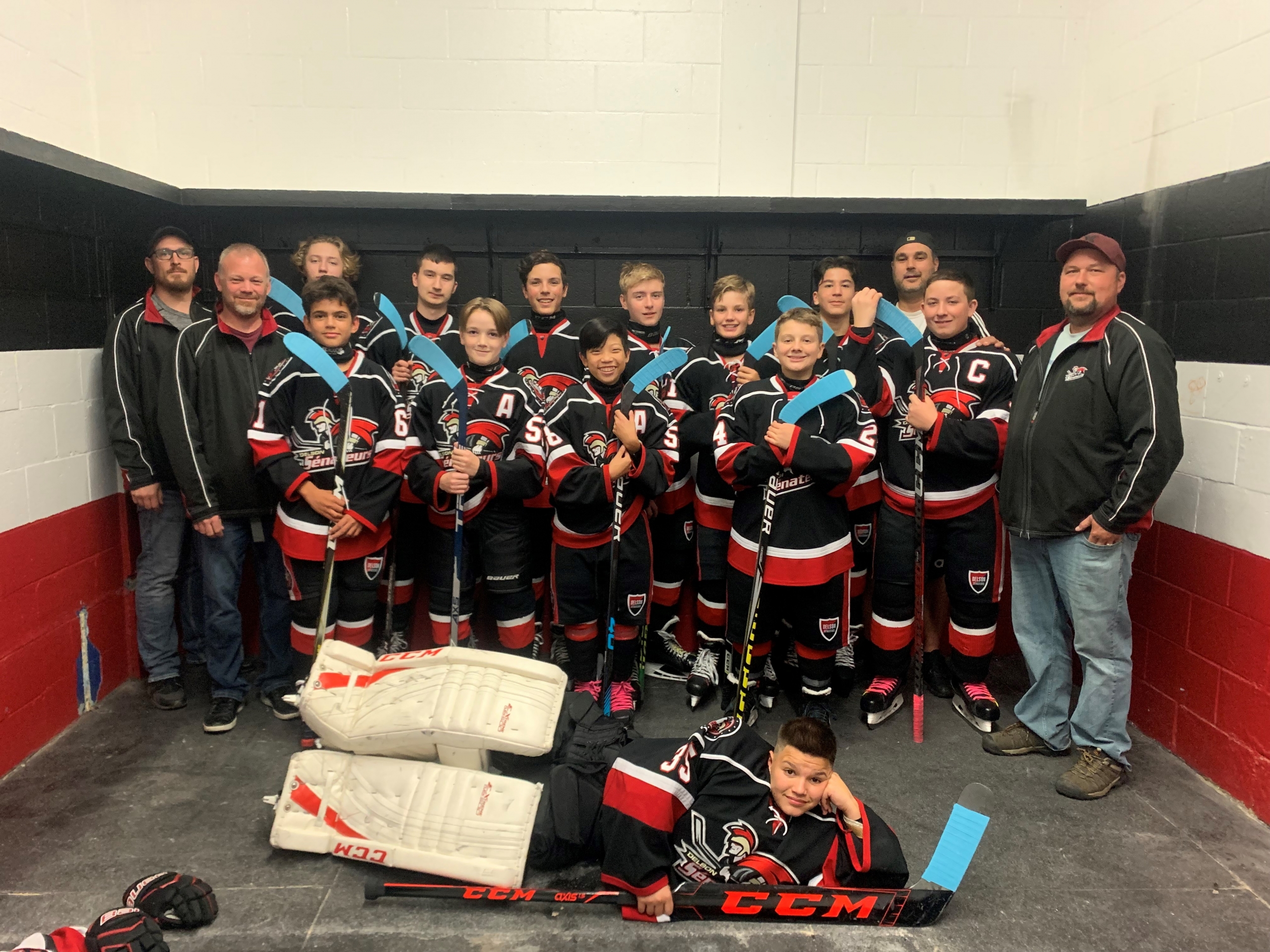 Une équipe de Delson prône le respect au hockey