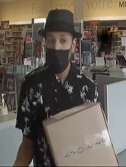 Le suspect d’un vol de colis à Delson recherché
